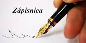 Zápisnica
